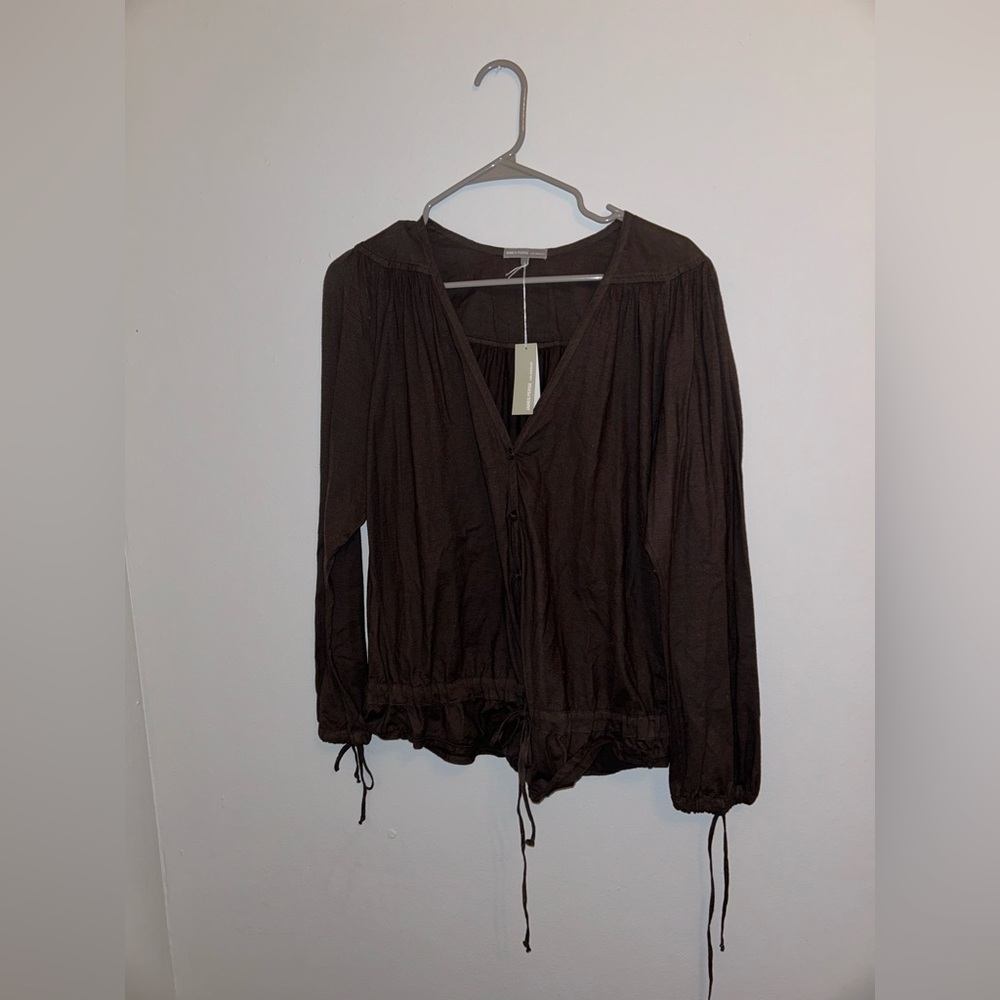 James Perse Size 4 Women’s Brown Top NWT Style #WSZ3308